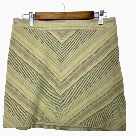 Free People Yours Truly Striped Linen Blend Mini Skirt - Picture 4 of 9